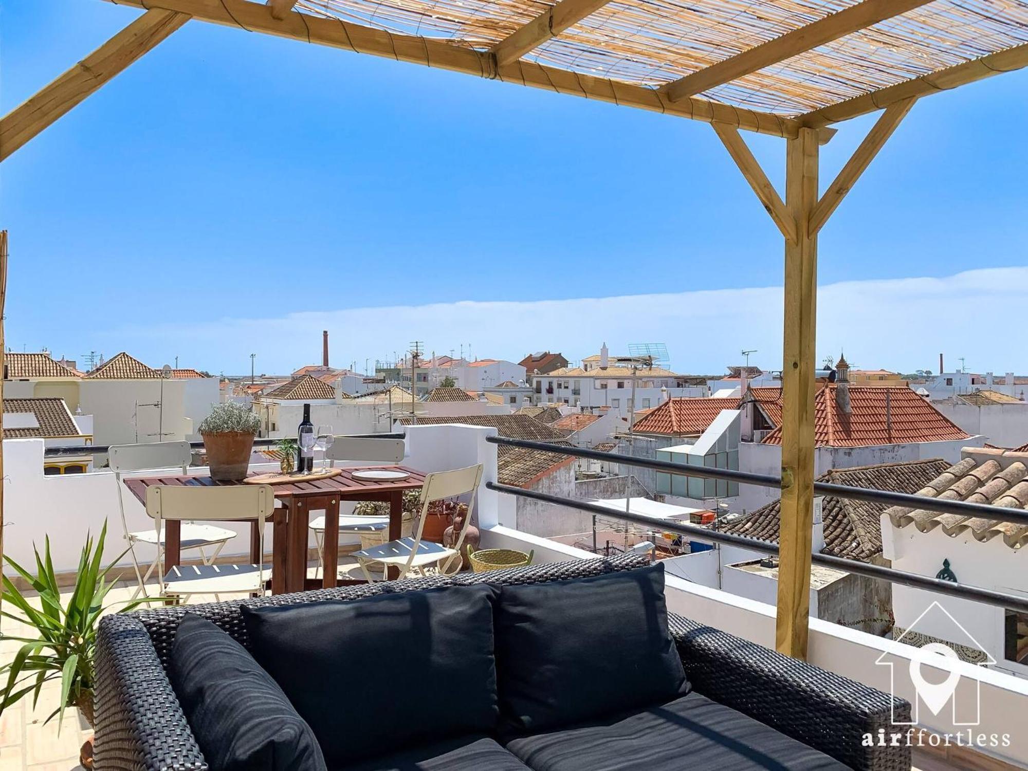 Casa Castelo, Unique Flat W Pool In Taviras Historical Centre Apartment Luaran gambar